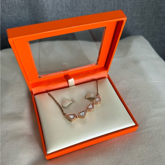 Folli Follie HEART 4 HEART Clover 2-Way Necklace Rose Gold - Picture 2 of 8